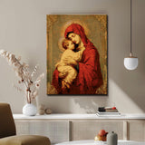 Malen nach Zahlen maria mit kind