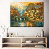 Painting by Numbers Villa with Stream