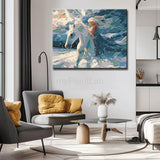 Paint by Numbers Horse in Waves