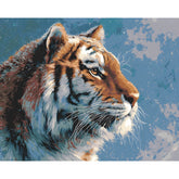 Malen nach Zahlen Bilder Tiger Tiere