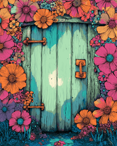 Grind after taking pictures with the art of art