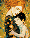 Malen nach Zahlen Akt Mutter mit Kind