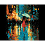 Painting by Numbers People Woman with Parasol