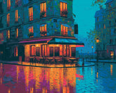 Malen nach Zahlen Historical Restaurant