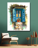 Grind nach Zahlen Blumen Rosenranken