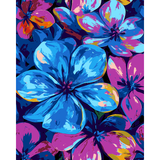 Grind after a photo of blue and blue flowers