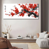 Grind nach Zahlen Chinamotiv Blumen