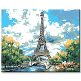 Malen nach Zahlen Akt LiebesPaar bunt