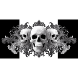 Malen nach hallen halloween totenkopf 5 teilig