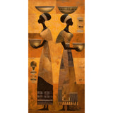 Painting by Numbers Africa Women at Work Modern Art