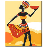 Painting by Numbers Africa Art Carrier