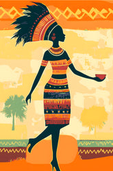 Painting by Numbers Africa Art Carrier