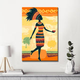 Malen nach Zahlen Afrika Kunst Träger - DC 08