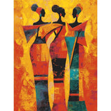 Painting by Numbers Africa Women Everyday Life