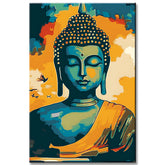 Grind nach Zahlen Schlafender Buddha Malkunst