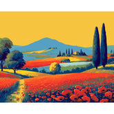 Painting by Numbers Art Flowers Landscape