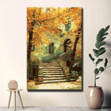 Painting by Numbers Art Autumn Garden Inn
