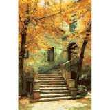 Painting by Numbers Art Autumn Garden Inn