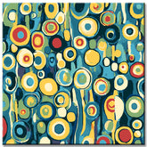 Malen nach Zahlen Moderne Kunst Kreise