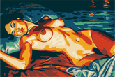 Painting by Numbers Modern Art Woman Nude