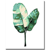 Malen nach Zahlen pflanze