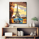 Grind after the Eiffel Tower and 2CV