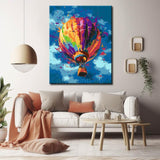 Paint by Numbers for Adults Balloon in the Sky