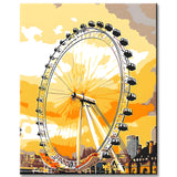 Malen nach Zahlen London riesenrad