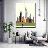 Malen nach Zahlen New York Stadtschild