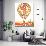 Malen nach Zahlen Bilder i love to travel