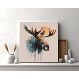 Painting by Numbers for Adults Animals Moose