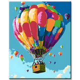 Grind after taking a picture of the air balloon