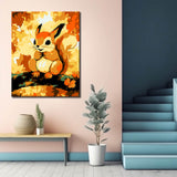 Painting by Numbers for Adults Animals Comic Squirrel