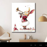 Malen nach Zahlen hase