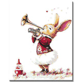 Malen nach Zahlen hase