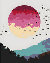 Grind after a bird's-eye view of the sun