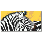 Grinding to Count Animals Zebra