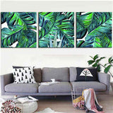 Malen nach Zahlen Blätter - 3-teilig (Triptychon)