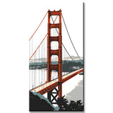 Grind nach Zahlen San Francisco Bridge
