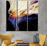 Malen nach Zahlen bunter Dampf MNZ-SS-513- 3-teilig (Triptychon)