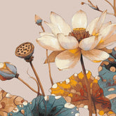 Grinding to Count Flowers