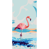 Paint by Numbers Flamingo on Clouds