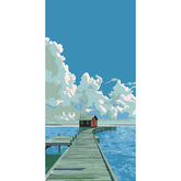 Paint by Numbers Caribbean Pier into the Sea