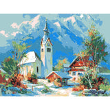 Paint by Numbers Winter Holiday
