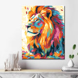 Malen nach Zahlen Löwe Tiere Moderne TierKunst Malerei