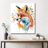 Malen nach Zahlen Fuchs Tiere Moderne TierKunst Malerei
