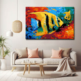 Malen nach Zahlen Fisch Tier Moderne TierKunst