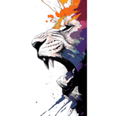 Paint by Numbers Elephant Tusk Modern Animal Art