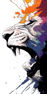 Paint by Numbers Elephant Tusk Modern Animal Art