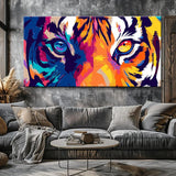 Malen nach Zahlen Tiger Augen Moderne TierKunst